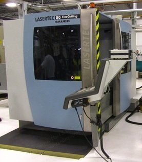 DMG-Lasertec, DML 80, 2008, 5 Axis, 2 kW CO2 Laser, 800x500x700mm Travels