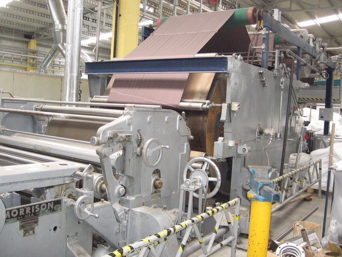 Morrison Sanforizer, 1975, 2000mm Cylinder Width, Rubber and Felt