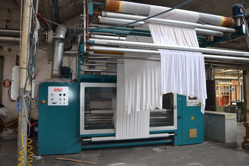 Lafer, GSI-106, 2002, Carbon Brushing Machine, Working Width 2200mm, 6x Carbon Brushes
