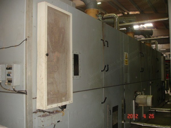 Bruckner, Vitro, 1995, 2400mm Width, 3 Chambers, 2 Pass, Steam Heated