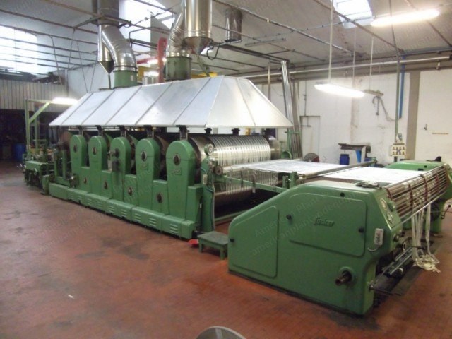 Sucker Muller Sizing Machine, 2400mm, 1980, 11 Steam Cylinders, 3 Bar