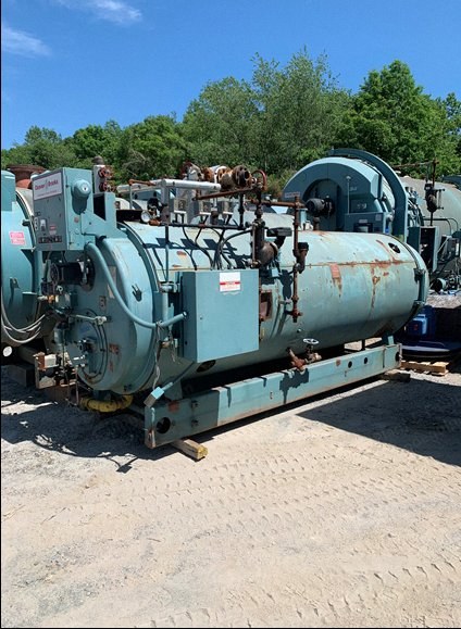 Cleaver Brooks, SMB-100, 2003, 100 HP, 4-Pass Boiler, Natural Gas