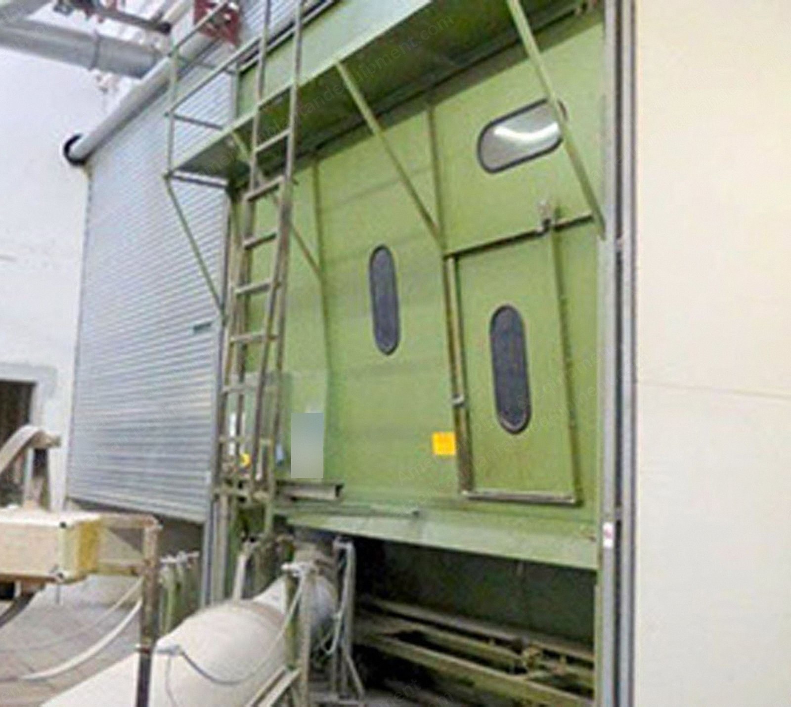 Temafa Bin Emptier, 1979, 4000mm Working Width, 2 Bins 4000x6000mm