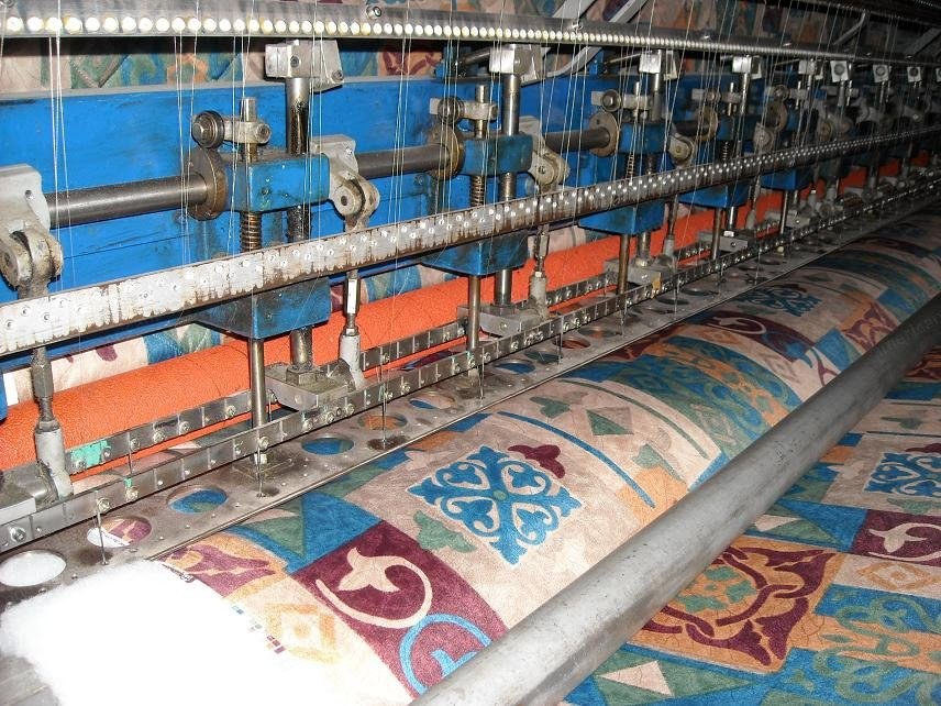 Pathe, Multineedle Bedspread Quilter, 94 Inches, 2-Bar, 1.5 HP