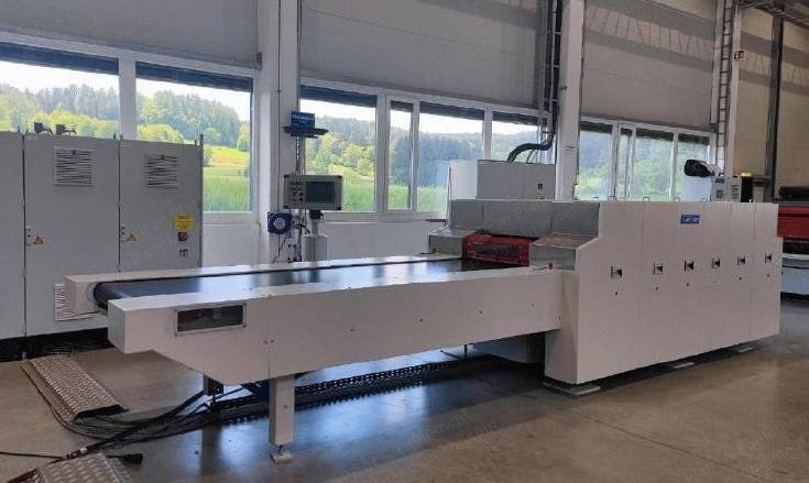 Herbert Meyer, KFK-M 700, Belt Laminating Machine, 3000mm Loading Belt, 57.6kW Heating Capacity