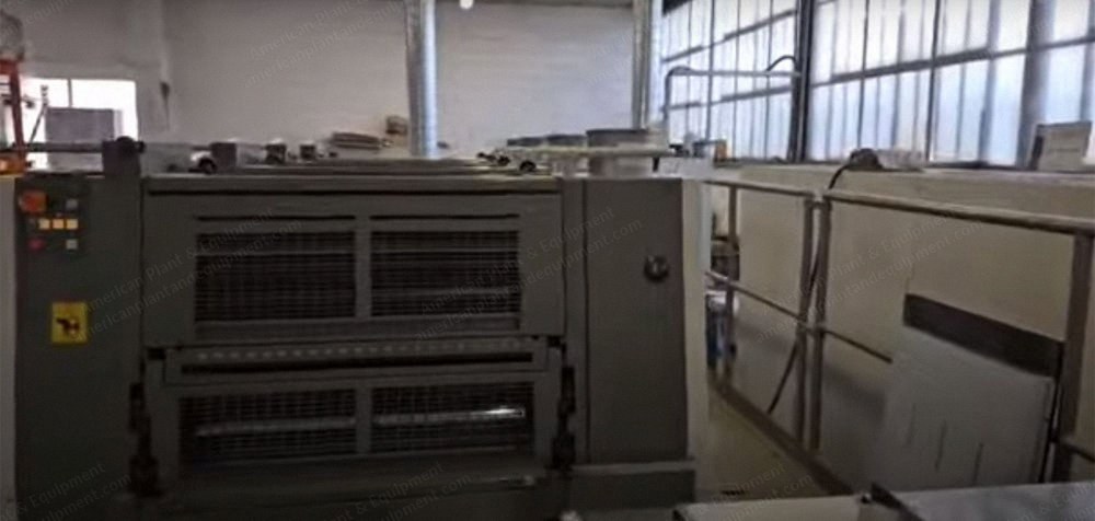 Komori, LS 429 HC, 2015, 4 Colors, Varnished, Anilox Coating Unit