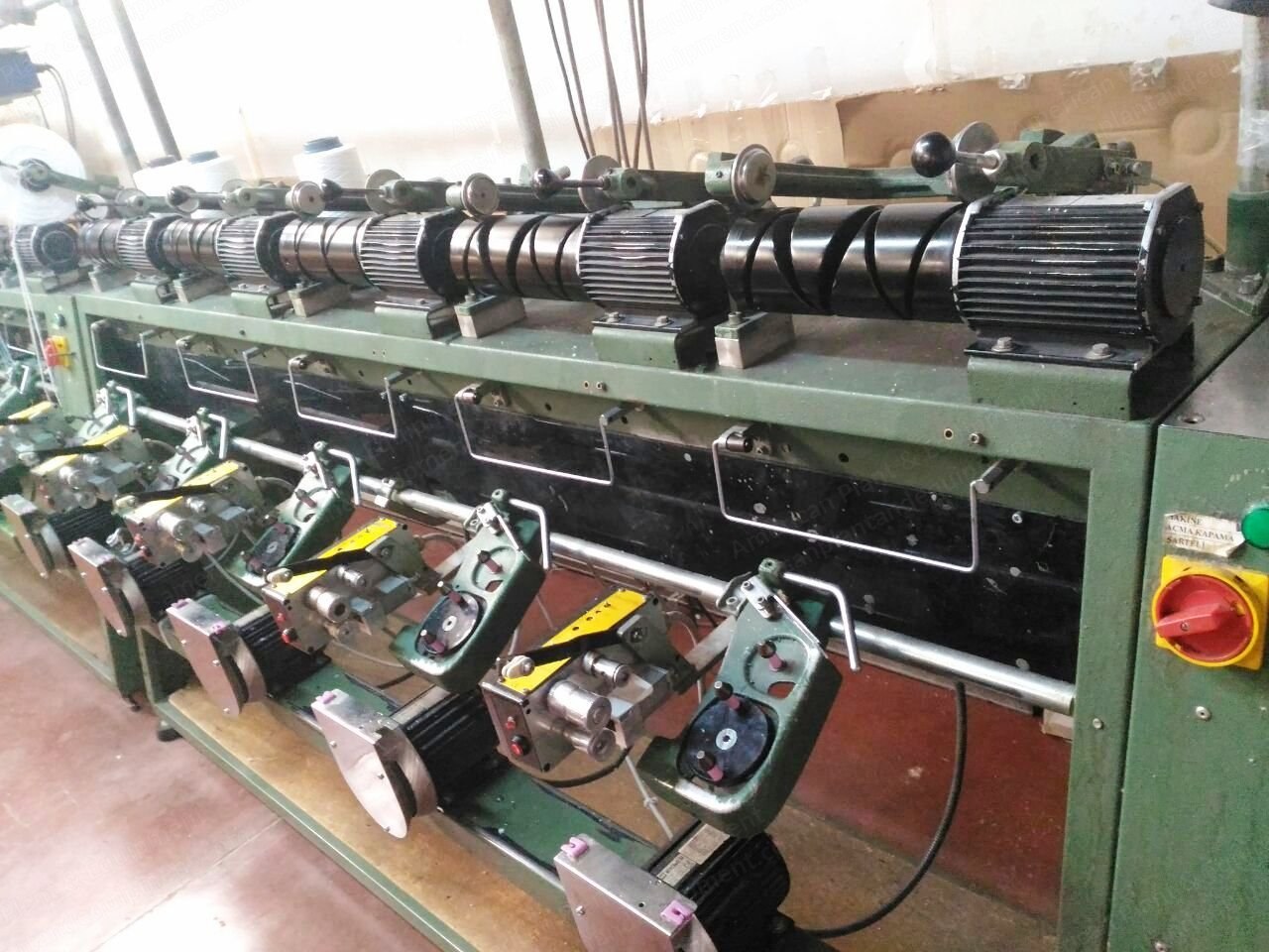 Mispa Chenille Machines, 136 Spindles, 115mm Ring Diameter, 2007/2008