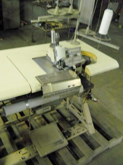 Porter, 1000, Serger Flanger, with Table, with Motor, with Needle Positioner, Rebuilt