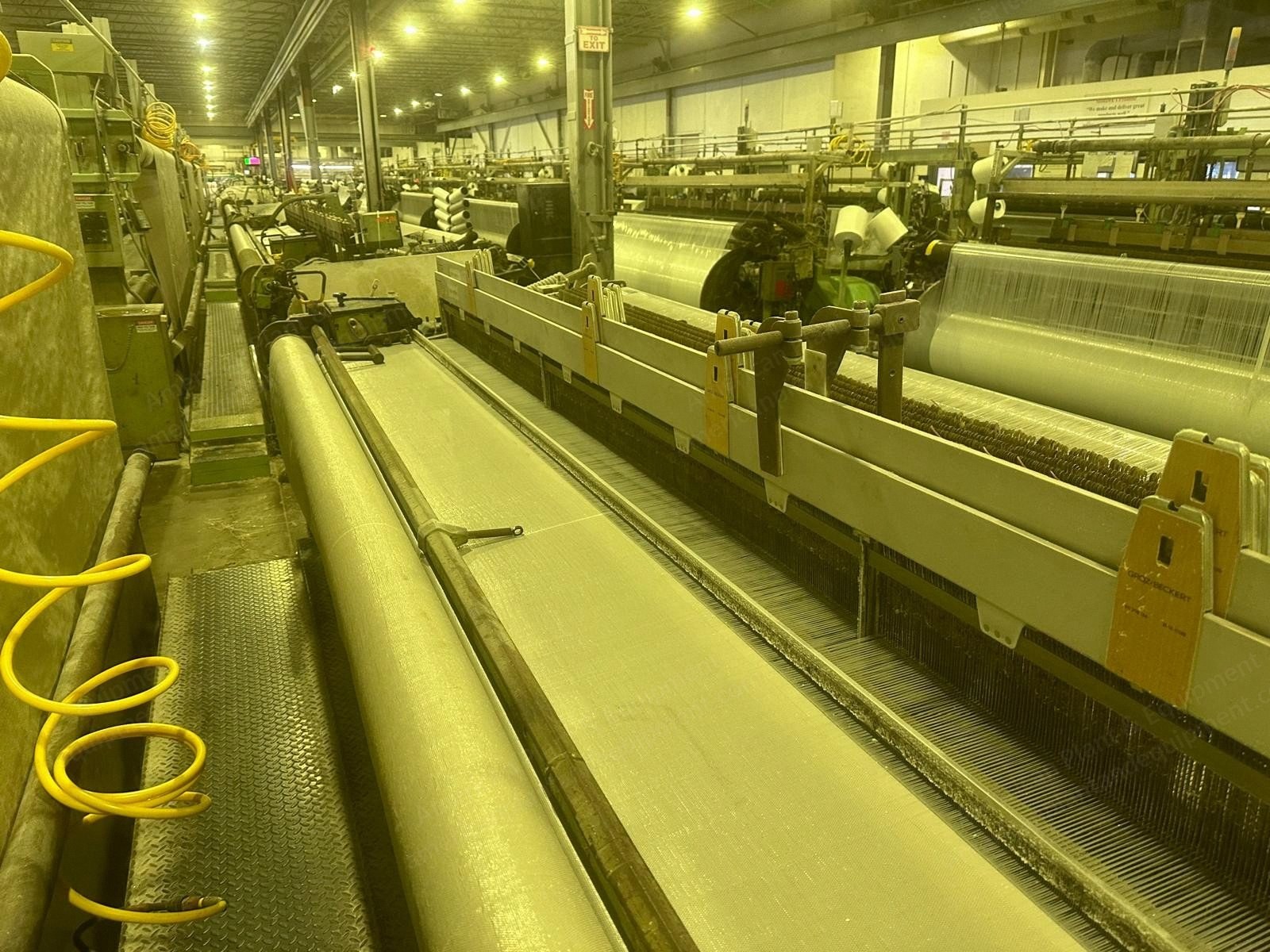 Sulzer 213 ES 105 E10 D1, Cam Motion, Side Tucking, Off Loom Take Up