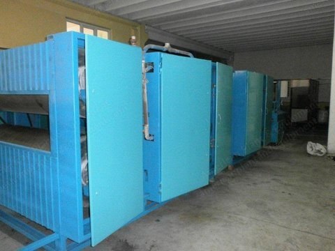 Ermak Sizing Machine and Ermak Direct Warping Machine, 2005, 4000mm / 2200mm, 1100mm Warp Diameter