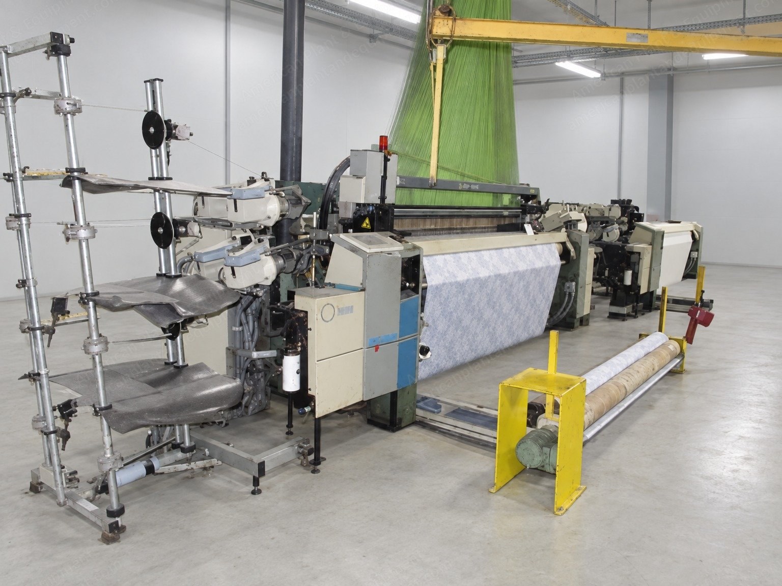 Picanol, OMP-4-J, 2000, 16 Air Jet Jacquard Looms, 250 cm, Staubli LX1600 / LX1600B Electronic Jacquards, 3,072 Hooks