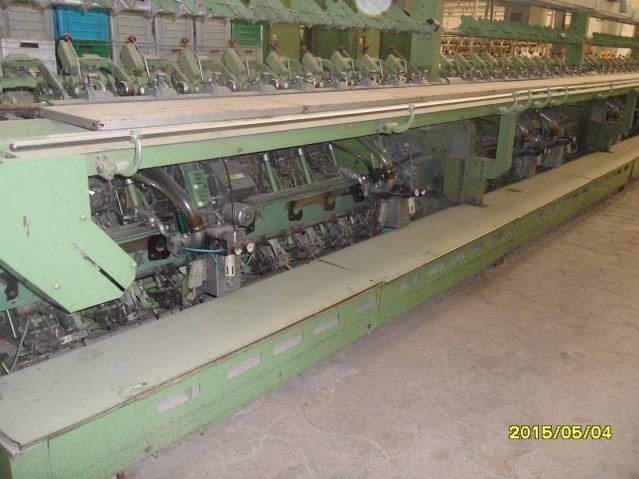 NSC, Sant' Andrea, Schlafhorst, Spinning Acrylic Line, 1975 to 2008, Gills, Rub Roving, Spinning Frames, Autoconers