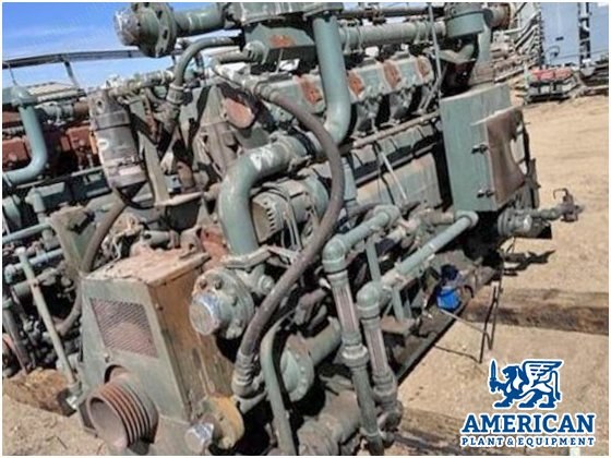 Waukesha, F3524GSI, 2002, 840 HP Engine, 1200 RPM