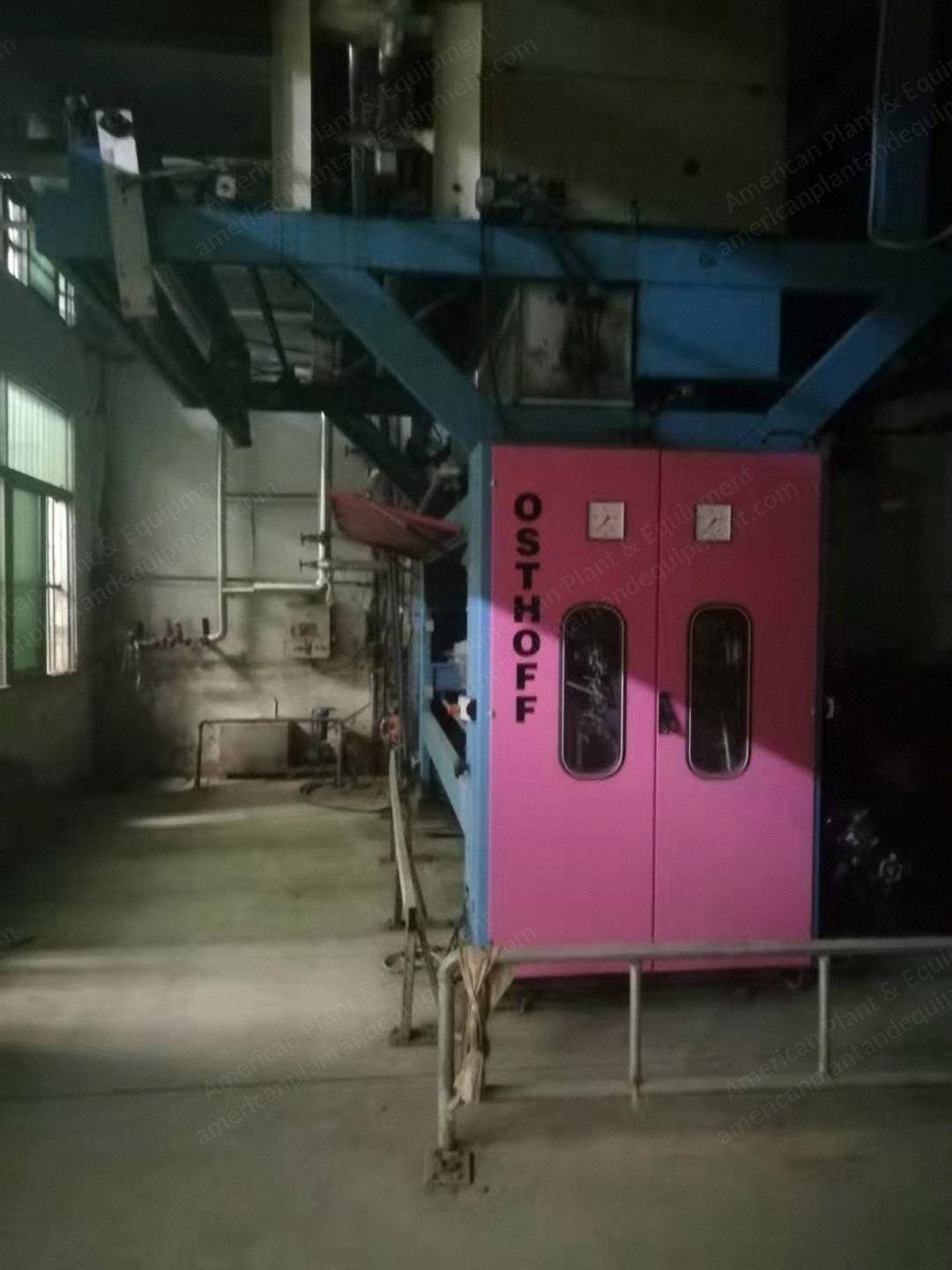 Osthoff Singeing Machine, 2200mm, 2014, 4 Burners