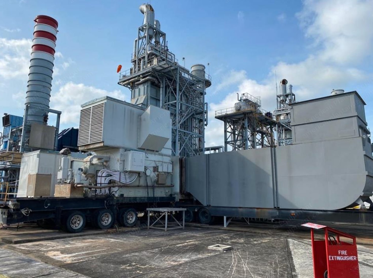 GE, TM 2500, 1998, 24 MW, Dual Fuel, Mobile Power Package
