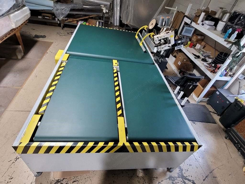 Mert Makina, M-1100, 2022, Automatic Mattress Tape Edge Machine, 3000 RPM, 2100x2200mm Max Mattress Size, 5.5 kW