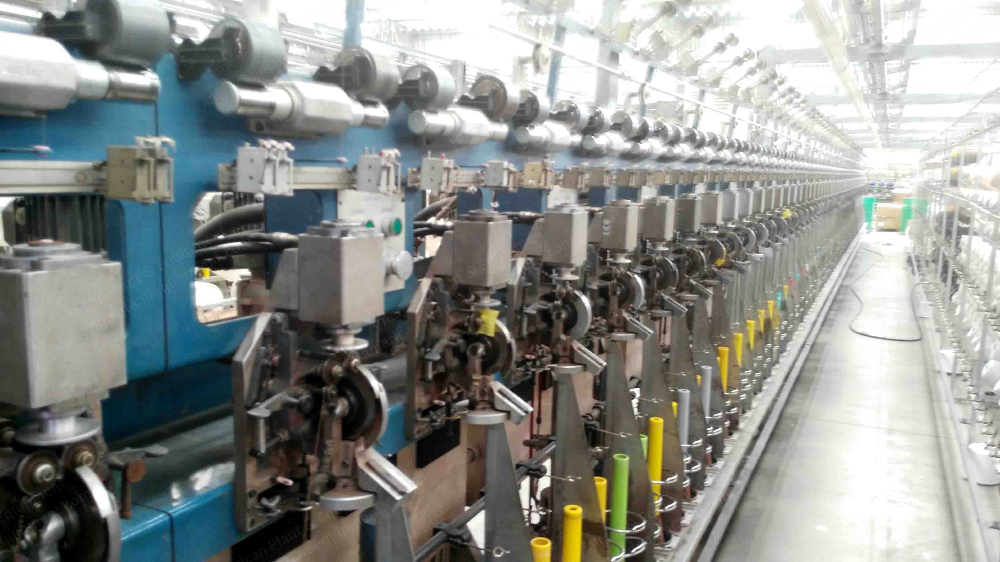 Giesse, Attucci Chenille Plant, 6x Giesse AC 91/E, 1x Giesse SL 2000, 5x Attucci AG3 Winding Machines