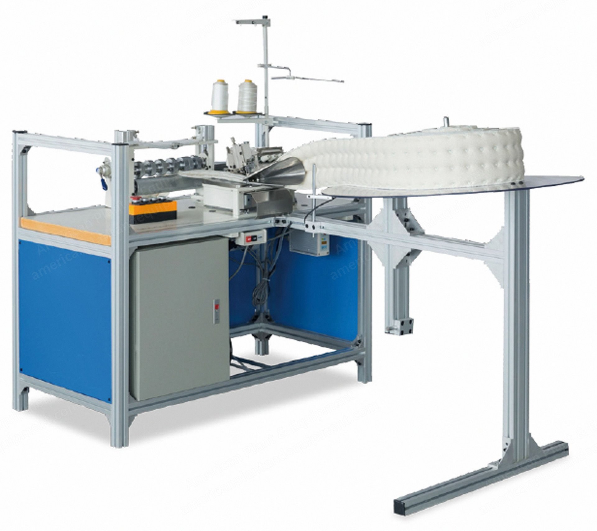 NovaStar, MB206, Mattress Edge Fabric Folding and Sewing Machine, 1200x540mm Table, 1800 RPM, 220V