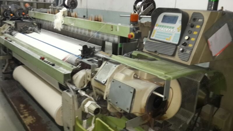 Somet, Excel, 1996-1998, Rapier Weaving Machines, 2100-2200mm, 4 Colors, Staubli Electronic Dobby