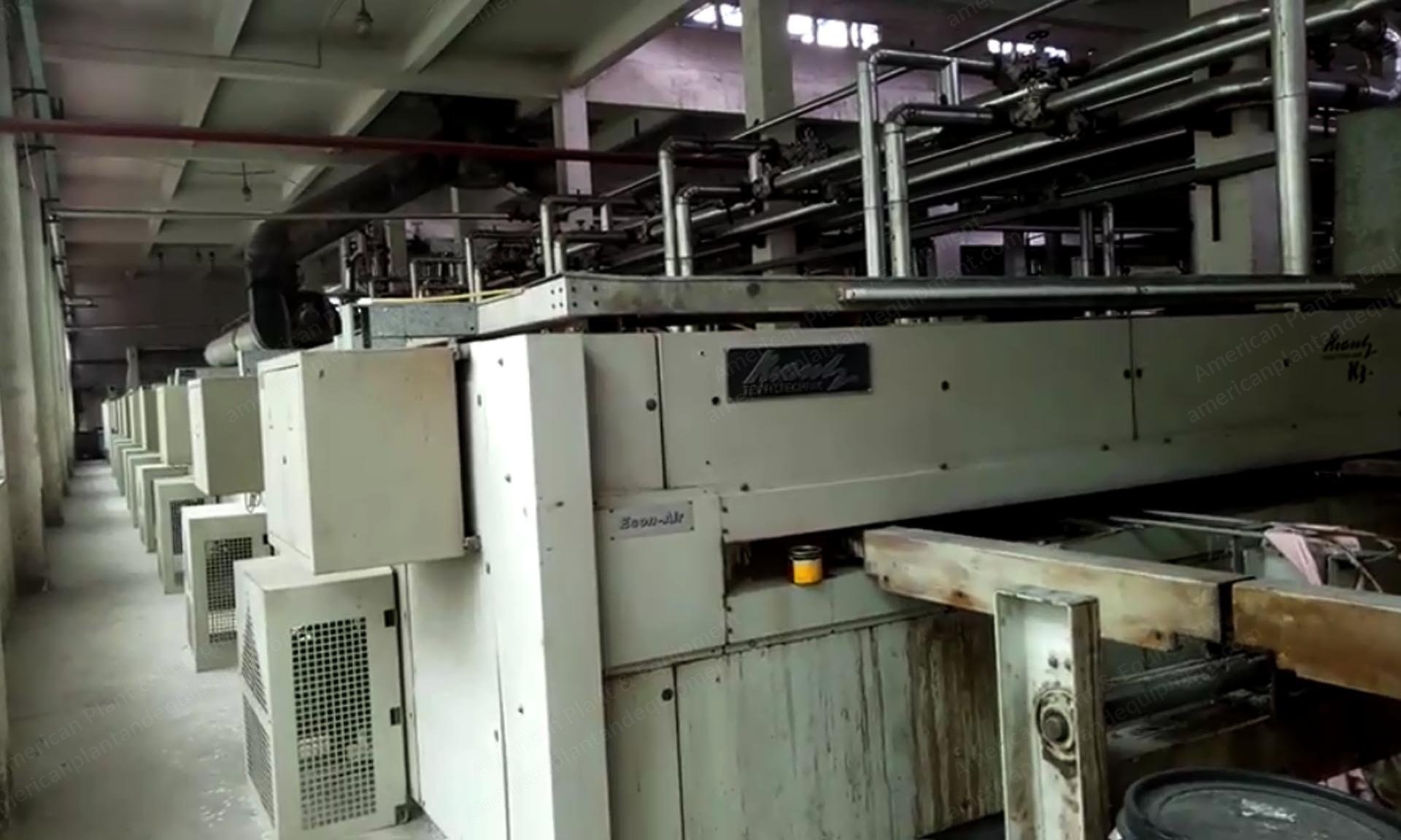 Krantz, K30, 2002, Stenter, Working Width 2400mm, 10 Chambers, Oil Heated