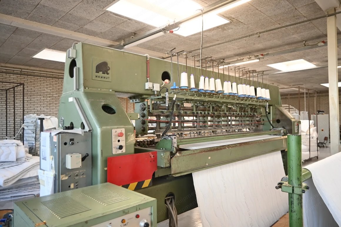 Mammut, VM 7, Multi-Needle Chain-Quilt-Stitch Sewing Machine