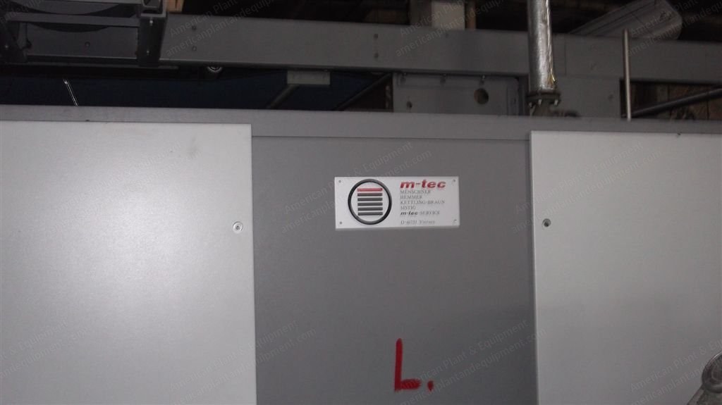 M-Tec, Shrinkomat, 1997, 1900mm Working Width, Shrinking and Decatizing Machine