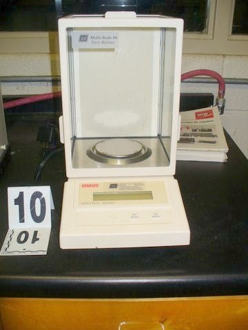 Industrial Laboratory Equipment, Multi-Scale 60 Yarn Balance, 62g Capacity