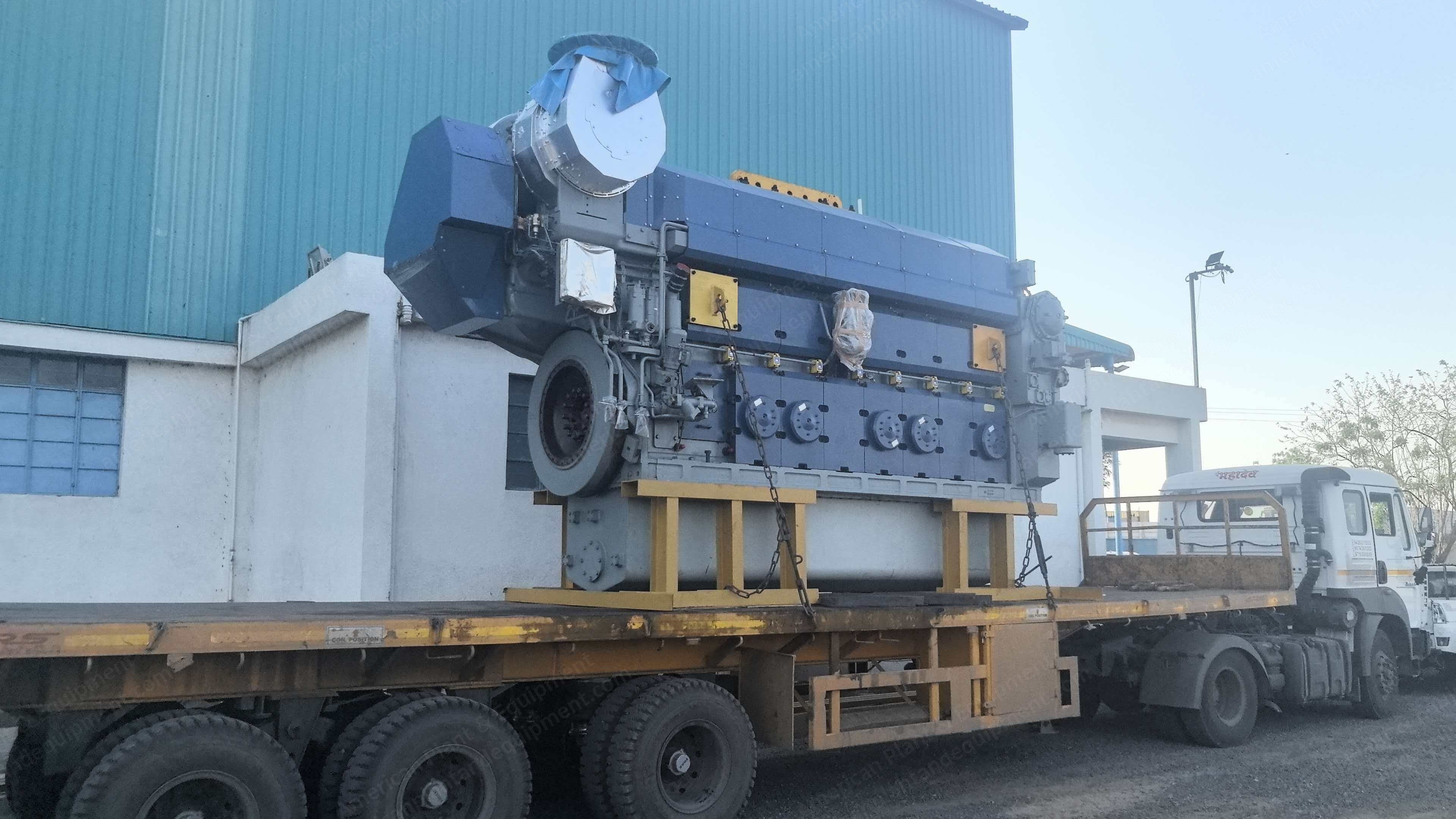 MAN, 8L 27-38, 2008, 2920kW, 800 RPM, Marine Diesel Engine