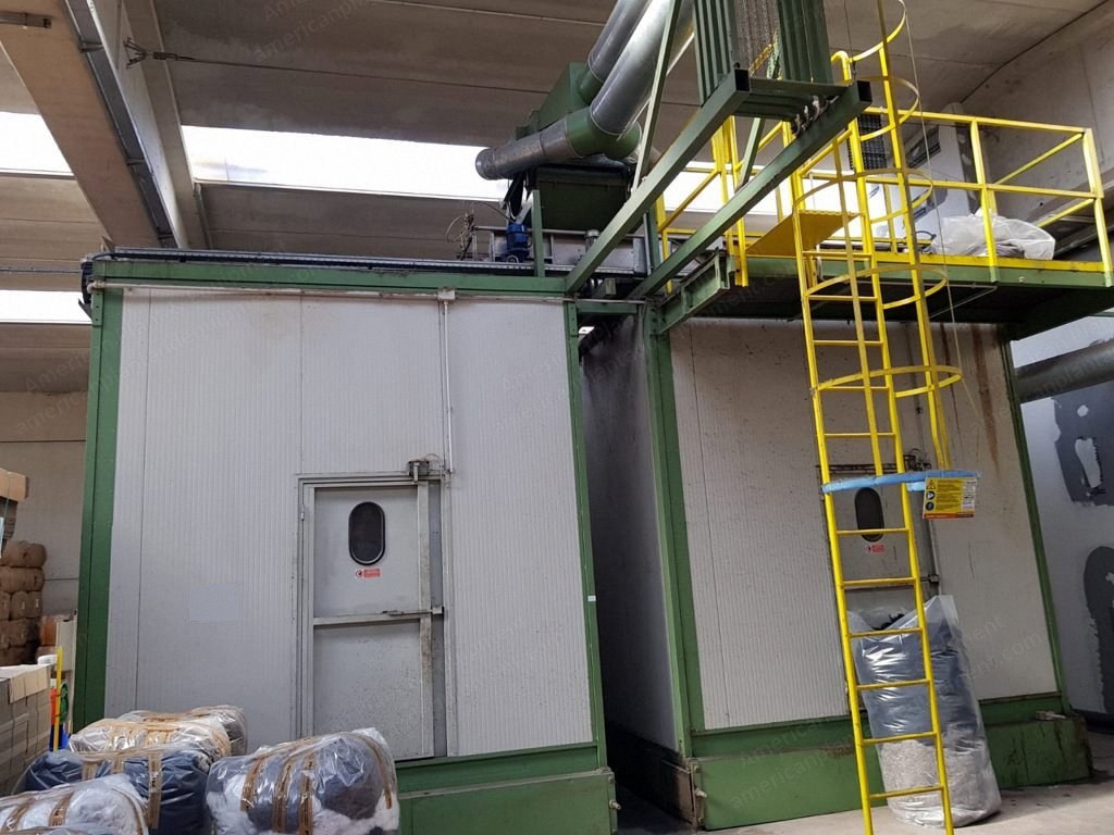 Rolando & OMT Carding Willow Line, 1995, 2500mm Bale Opener, 1000mm Carding Willow, 2500kg Bin Emptier