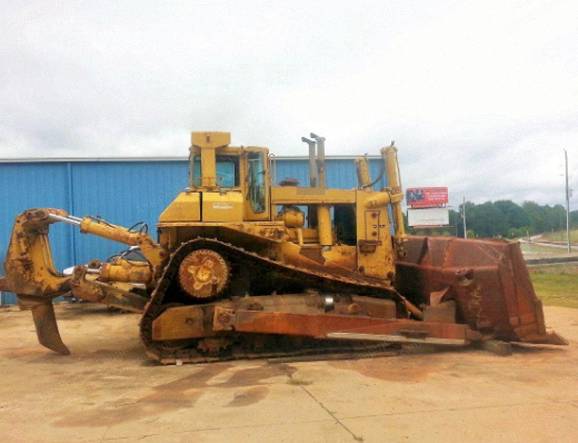 Caterpillar, D10L, 1984, Dozer, Cab, SS Ripper, 16450 Hours