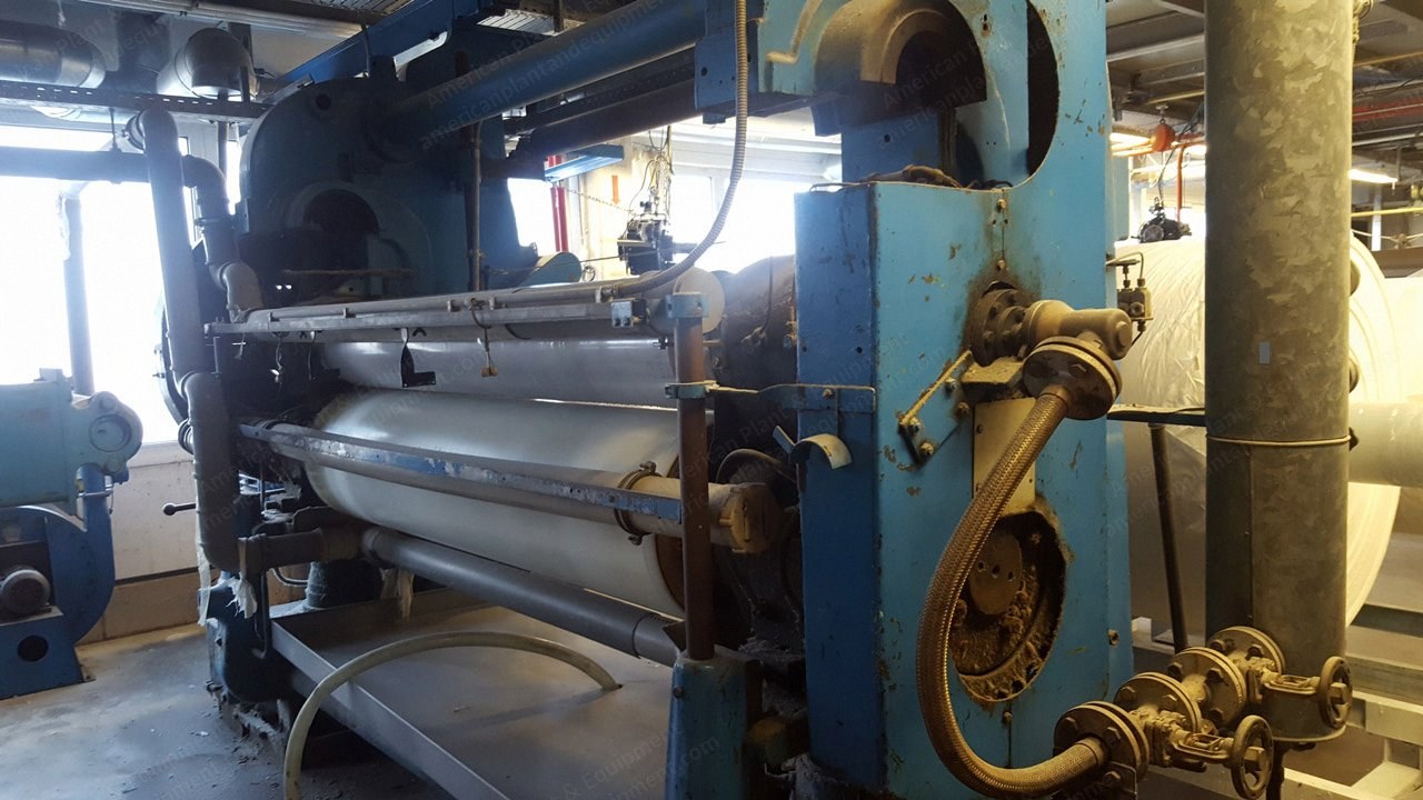 Ramisch & Kleinewefers, 2-Roller Calenders, 1970, 2000mm Working Width, Thermal Oil Heated
