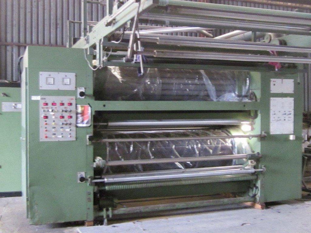 Lafer, GRV 80, 1988, Double Drum Raising Machine, Working Width 2200mm, 20+20 Raising Cylinders