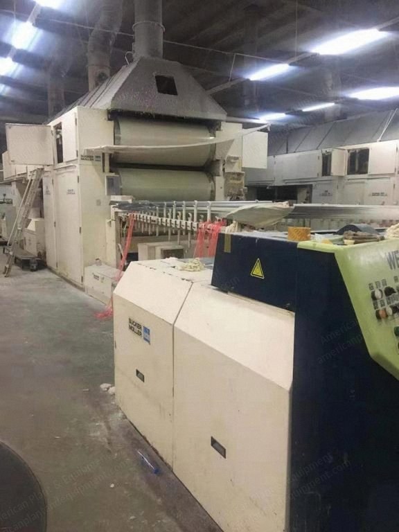 Sucker Muller Sizing Machine, 2003, 3400mm to 3600mm Width, 12 Cylinders
