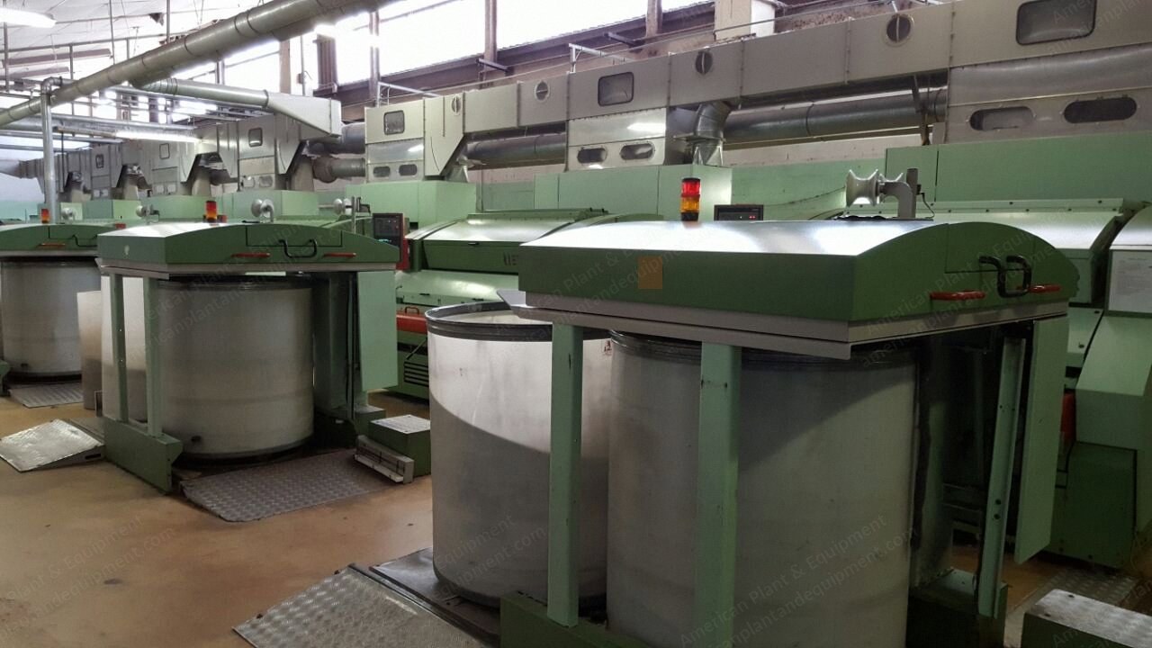 Rieter, C-60 HS, 2005, 150 kg/hr Capacity, 1000mm Can Diameter