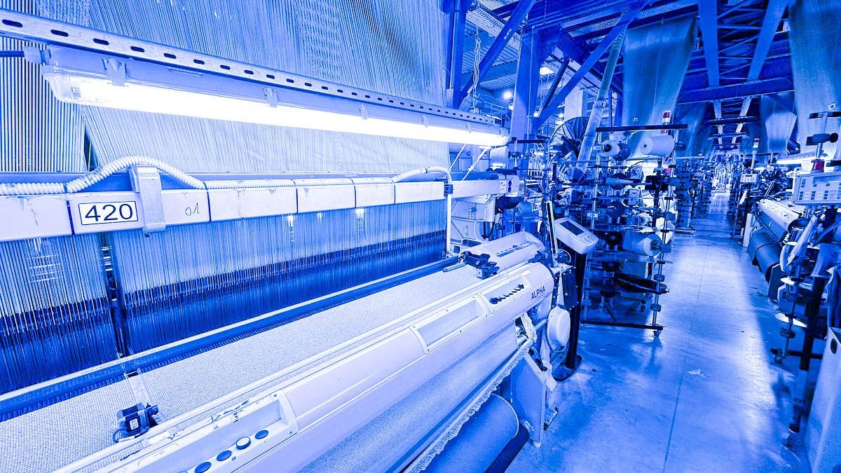 Somet, Alpha PGA HD, 2005, 3400mm Working Width, 8 Colors, Staubli LX3202 Jacquard