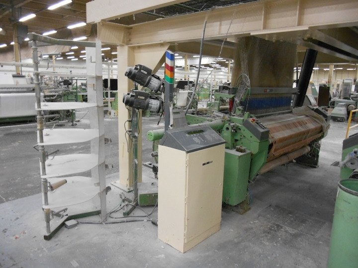Dornier, HTV8/J, 1993/1995, Rapier Jacquard Looms, 2100mm Width, Bonas Electronic Jacquard, 2688 Hooks