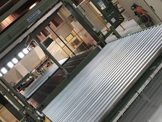 Fecken Kirfel, C52, 2001, CNC Foam Cutting Machine, with Turntable, Loading and Unloading Rollers