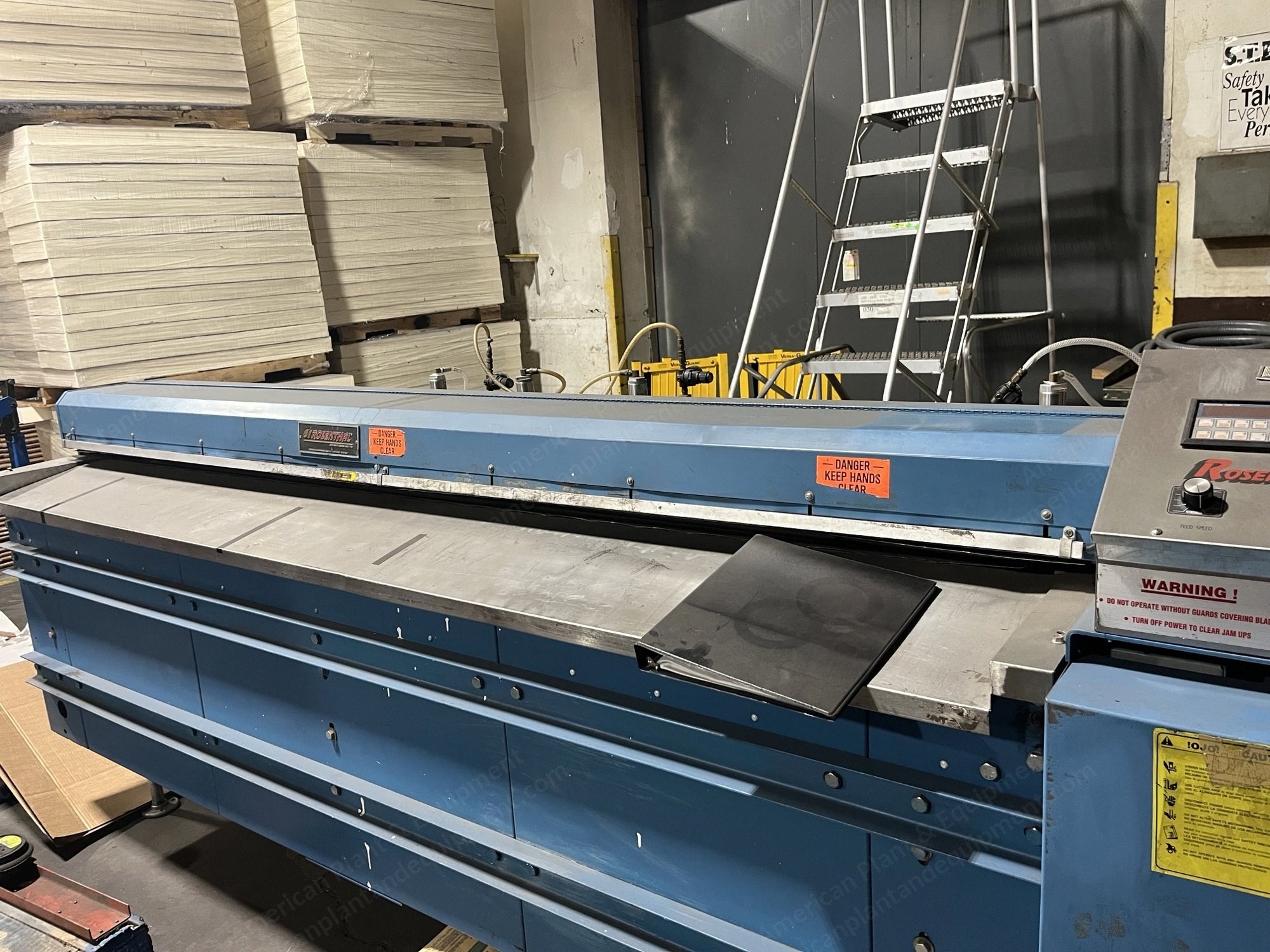 Rosenthal, WA-S-8-HUBZEAW-24, 1997, 84" Upcut Sheeter, Air Score Slitting