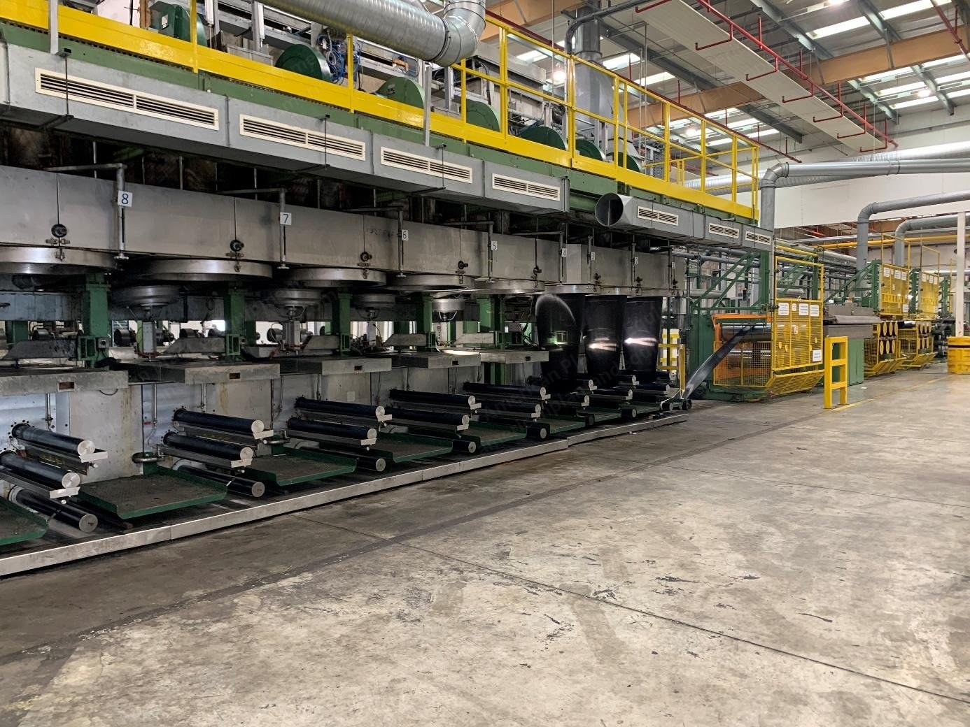 Fare Polypropylene Staple Fiber Production Line, 2001, 1000 kg/h Capacity