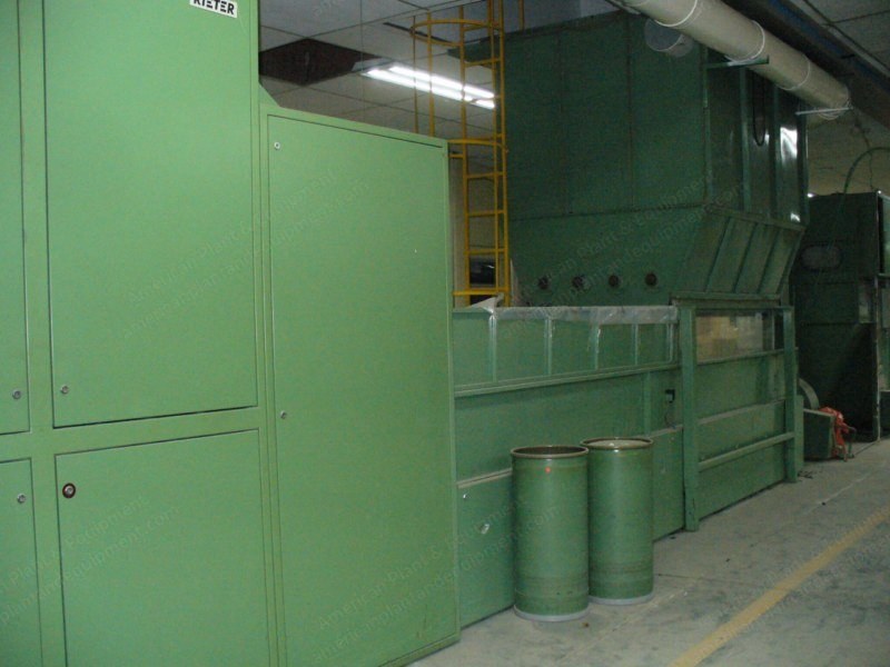 Rieter Open End Spinning Machines, 192 Positions, 165mm Traverse, 6 Units