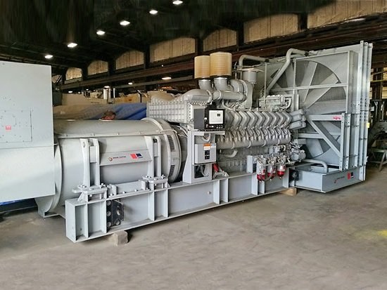 MTU, Diesel Standby Generator, 3000kW, 60Hz, Zero Hours, EPA Tier 2