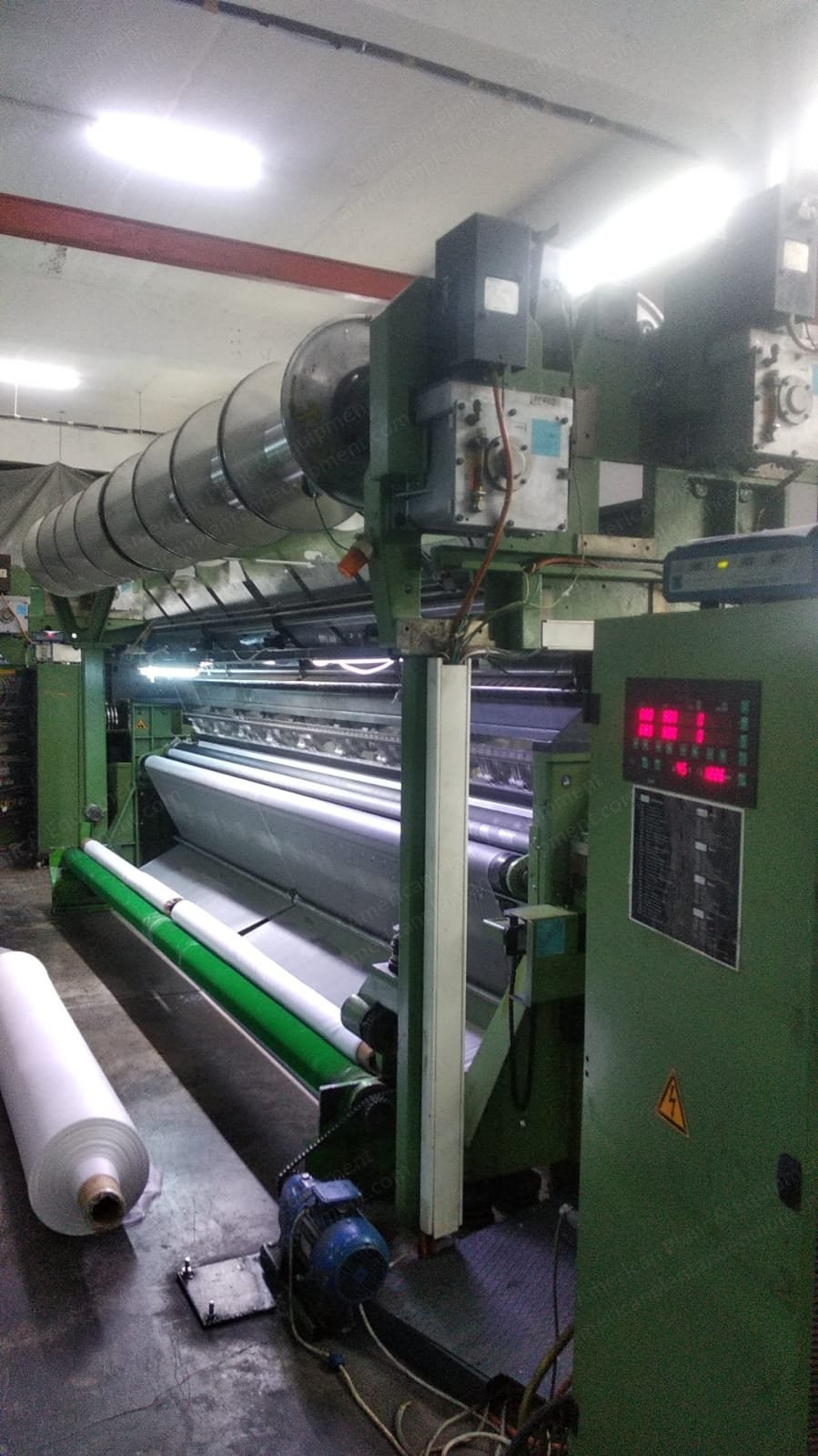 Karl Mayer, RSE4/1, 1999-2002, E32 Gauge, 170" Working Width, Raschel Warp Knitting Machine