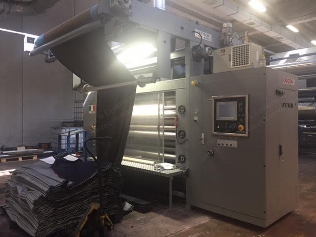Unitex, X3, 2012, Carbon Brushing Machine, 1800mm Width, 3 Brushing Double Passage