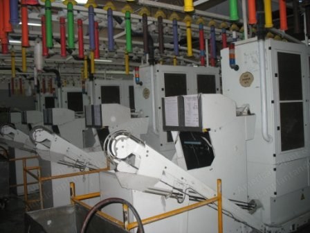 Zinser, RM 351, 1200 Spindles, 70mm Gauge, 42mm Ring, Cowemat