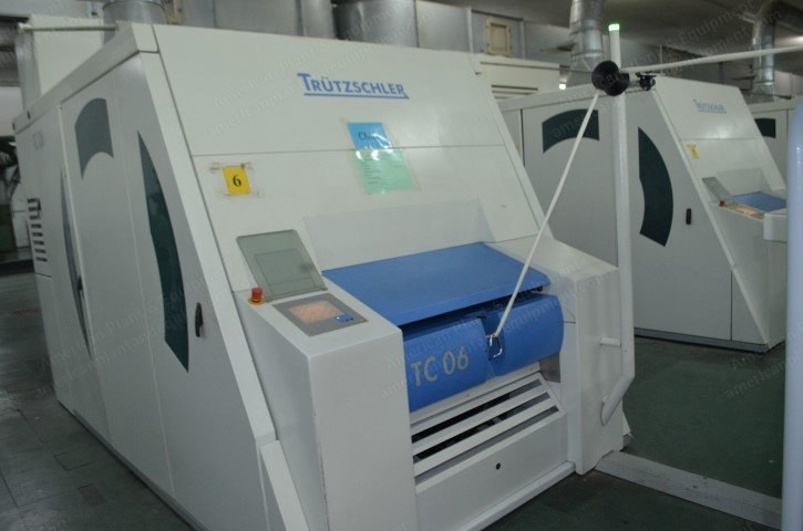 Trutzschler, TC-06, 2008, 40" Can Diameter, 3 Licker-In, DFK CO 960 Chute Feed