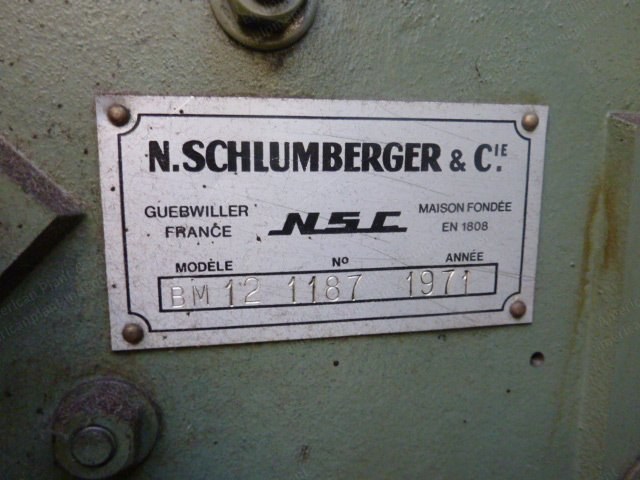 Schlumberger, BM12, 1971, 32 Spindles