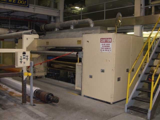 Kusters, 1994, Thermobonding Calender, 3556mm Width, 2 Rolls, Diathermic Hot Oil