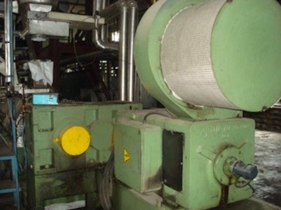 Fare Polyester and Polypropylene Staple Fiber Production Line, 2001, 630 kg/hour, 6.8 to 17.0 Dtex, 3 Spinning Positions