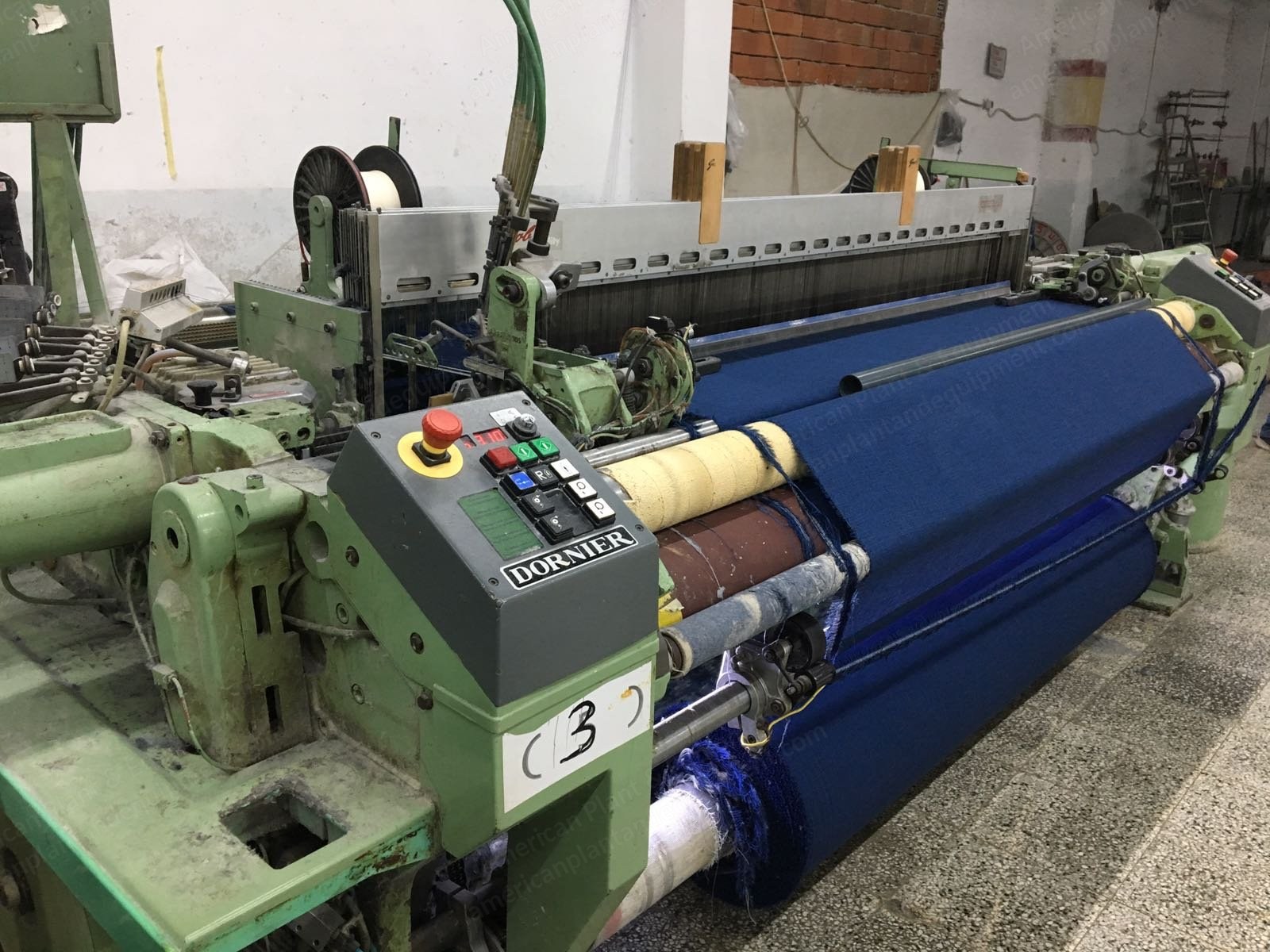 Dornier, HTVS8/SD, 1994/1995, Weaving Machines, 2200mm Working Width, 8 Colors, Staubli Dobby