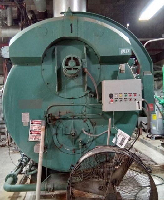 Cleaver Brooks, CB1700400150, 1999, 350 HP, 150 PSI, Natural Gas and Oil Burner